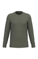 T-shirt Native Spirit Ecologisch uniseks lange mouwen Organic Khaki